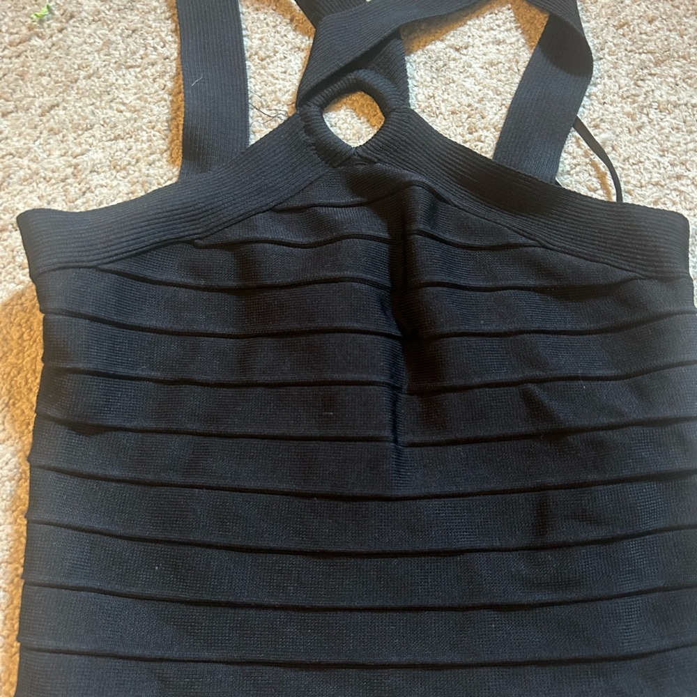 Forever 21 Black Ribbed Camisole